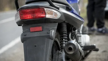 Dwa promile na motorowerze. Policjanci z Mielna przerwali niebezpieczną jazdę