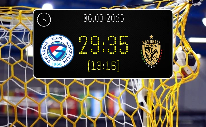 [PIŁKA RĘCZNA] ENERGA GWARDIA Koszalin – WKS Śląsk Wrocław 29:35 – Liga Centralna, kolejka 19