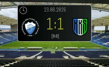 [PIŁKA NOŻNA] Bałtyk Koszalin – KKS Kalisz 1:1 w Betclic 3. Lidze Grupa 2 (Grupa II). Emocje do ostatniej minuty