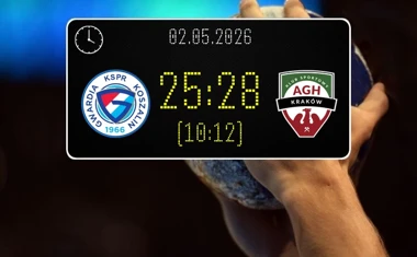 [PIŁKA RĘCZNA] ENERGA GWARDIA Koszalin – AZS AGH Kraków 25:28 w 25. kolejce Ligi Centralnej. Goście potwierdzili siłę w Koszalinie