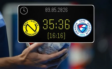 [PIŁKA RĘCZNA] Liga Centralna: MKS Nielba Wągrowiec – ENERGA GWARDIA Koszalin 35:36 – wyjazdowe zwycięstwo po meczu na jedną bramkę