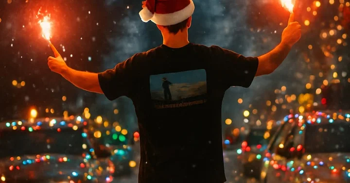 Grafika promocyjna wydarzenia DPM - Christmas Edition: zimowy trening driftingowy w Koszalinie