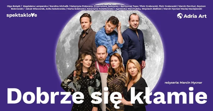Grafika promocyjna wydarzenia Koszalin: Dobrze się kłamie — kinowy hit na deskach teatru