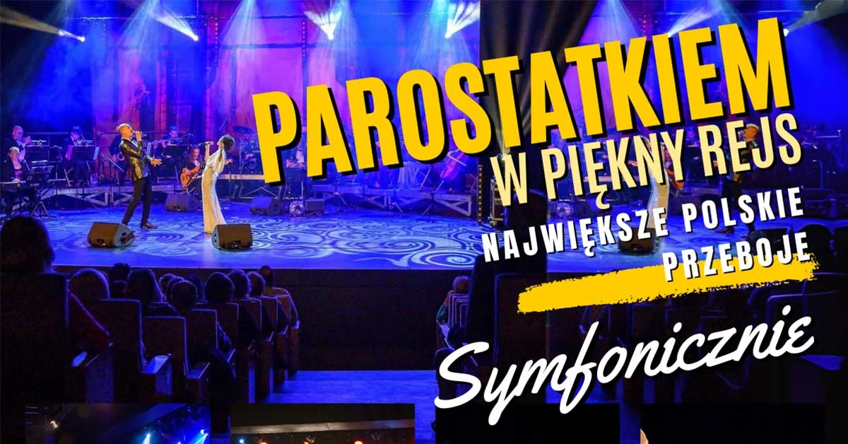 Grafika promocyjna wydarzenia Koszalin: Parostatkiem w piękny rejs – polskie przeboje