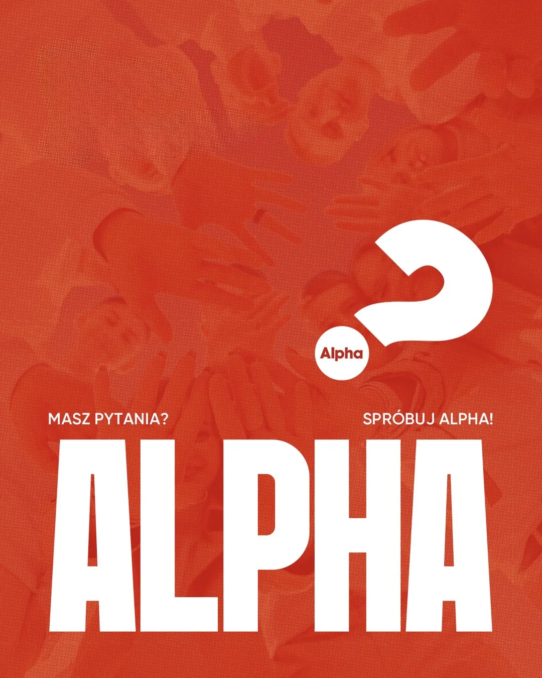 Grafika promocyjna wydarzenia Kurs Alpha Koszalin – rozmowy i spotkania