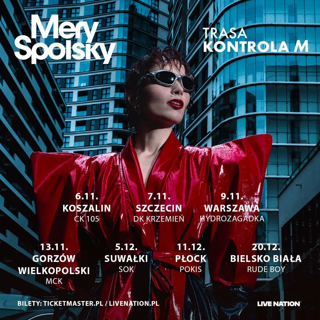Grafika promocyjna wydarzenia Mery Spolsky - Kontrola M