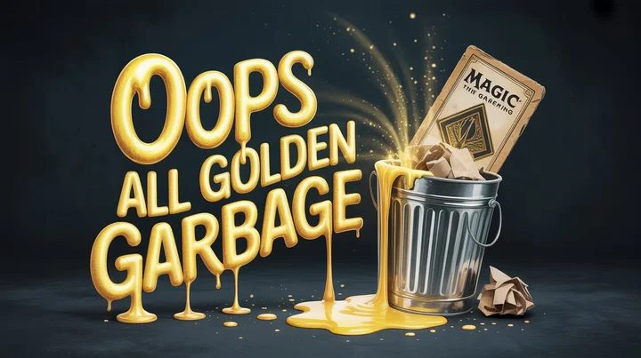 Grafika promocyjna wydarzenia Mistrzostwa Klubowe 2025 — Golden Repack Draft (Oops all GOLDEN GARBAGE)