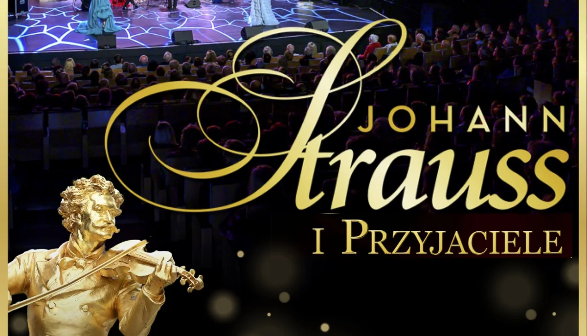 Grafika promocyjna wydarzenia Noworoczne widowisko muzyczne w Koszalinie – muzyka i taniec w stylu wiedeńskim