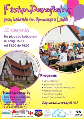 Grafika promocyjna wydarzenia Festyn Parafialny