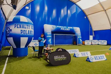 Grafika promocyjna wydarzenia Penalty Kick Poland Koszalin: turniej karnych