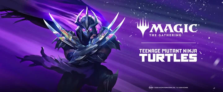 Grafika promocyjna wydarzenia Turniej Prerelease MTG: Teenage Mutant Ninja Turtles — premiera dodatku w Klubie MtG Koszalin