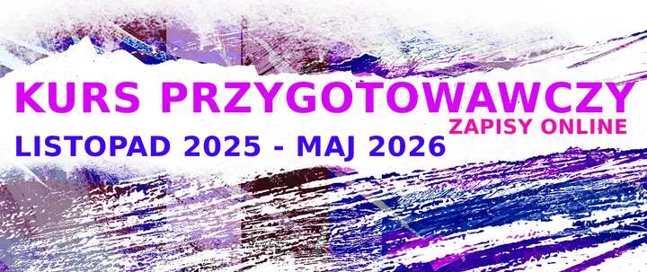 Grafika promocyjna wydarzenia Zajęcia przygotowawcze do egzaminów wstępnych - RYSUNEK