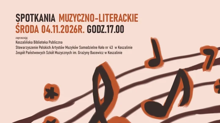 Muzyka i literatura spotkają się w Mediatece KBP w Koszalinie