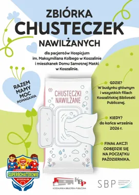 Jedna paczka, konkretna pomoc. Koszalin zbiera chusteczki dla potrzebujących