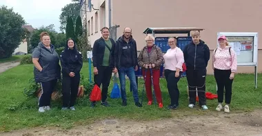 W Kłaninie spacer zamiast samochodu. Przed mieszkańcami Bobolic Dzień bez Samochodu