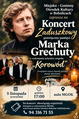 Grechuta zabrzmi w Bobolicach. Wystąpi zespół Korowód