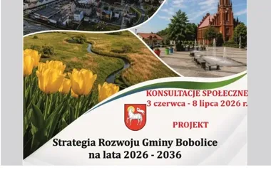 Bobolice szukają pomysłów mieszkańców na kolejną dekadę. Strategia rozwoju gminy do 2036 roku trafiła pod głosowanie społeczne