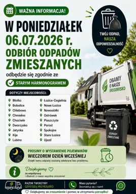 Śmieci pojadą po starym planie. W Bobolicach ważny komunikat dla 19 miejscowości