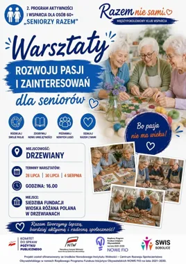 Trzy popołudnia dla seniorów w Drzewianach. Pasja nie ma wieku