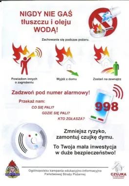 Czujki dymu i tlenku węgla trafią do domów osób potrzebujących dzięki współpracy służb