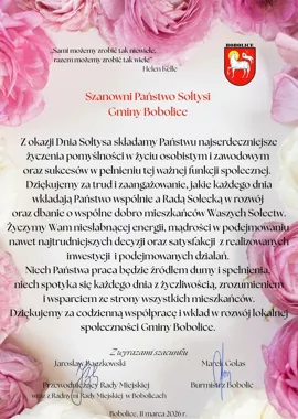 Bobolice świętują Dzień Sołtysa – podziękowania dla lokalnych liderów wsi