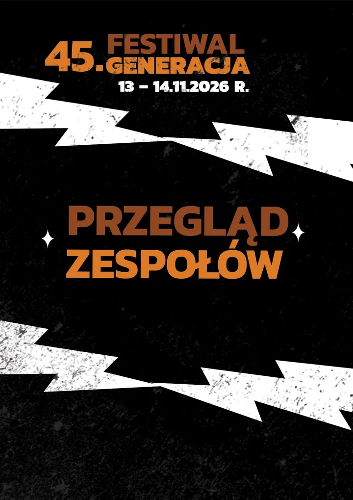 Koszalińskie zespoły ruszają po scenę i nagrody w 45. Festiwalu Generacja