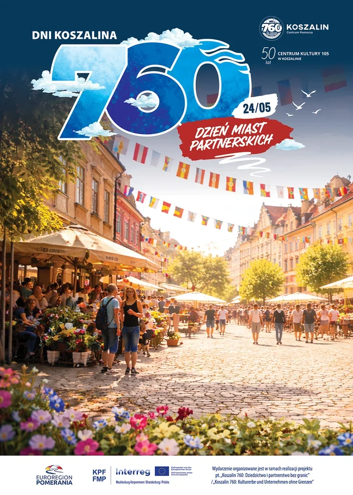 Koszalin świętuje 760 lat - rynek i filharmonia zagrają jednym rytmem