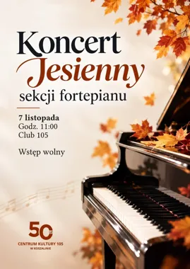 Młodzi pianiści wracają na scenę. Jesienny koncert w Clubie 105