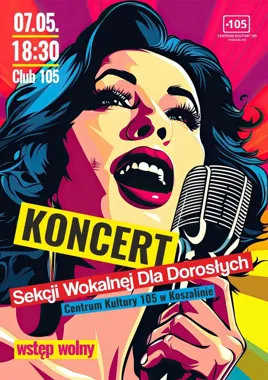 Wiosenny koncert w CK105 pokaże, jak brzmi śpiew dojrzalszy o doświadczenie