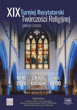 XIX Turniej Recytatorski Twórczości Religijnej otwiera scenę dla pięciu pokoleń.