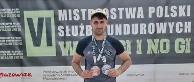 Strażak z Koszalina wrócił z mistrzostw z dwoma medalami