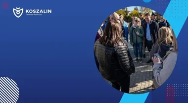 Grafika promocyjna wydarzenia Spotkanie prezydenta Koszalina z mieszkańcami Lubiatowa