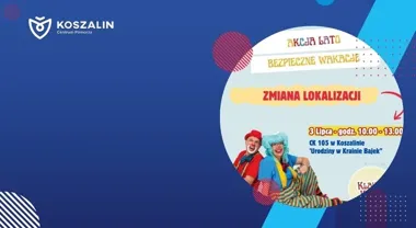 „Urodziny w Krainie Bajek” pod dachem. Zmiana miejsca przed piątkową zabawą