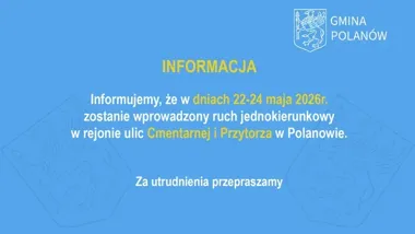 Jednokierunkowy ruch przy Cmentarnej i Przytorza na trzy dni