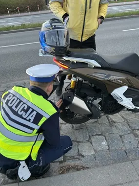Ponad 50 motocykli pod lupą w Koszalinie - cztery dowody zabrane