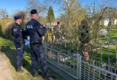 Policjanci weszli na działki w Koszalinie i wskazali prosty błąd